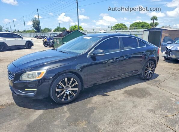 LYV402FK0GB109805 2016 VOLVO S60 Black Tył lewy