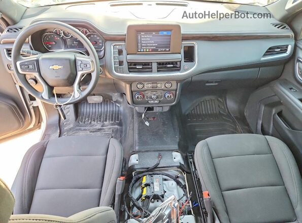1GNSCLED2PR520582 2023 CHEVROLET TAHOE Белый Вид щитка приборов