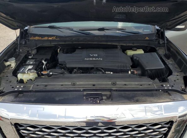 1N6AA1EK3HN512770 2017 NISSAN TITAN Серый Вид подкапотного пространства