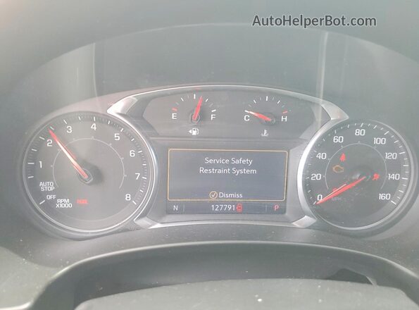 3GKALPEVXKL175908 2019 GMC TERRAIN Silver უკანა სავარძლების ხედი