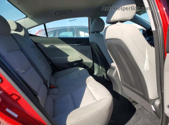 KMHD84LF4HU224194 2017 HYUNDAI ELANTRA Red Вид задньої частини салону