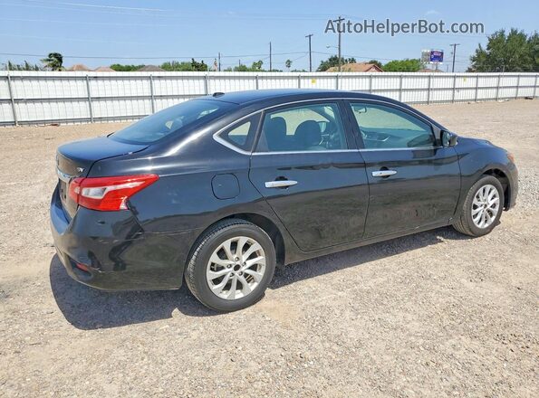 3N1AB7AP1JY289564 2018 NISSAN SENTRA Black Przód prawy