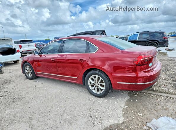 1VWAT7A35HC049750 2017 VOLKSWAGEN PASSAT Burgundy Rear right