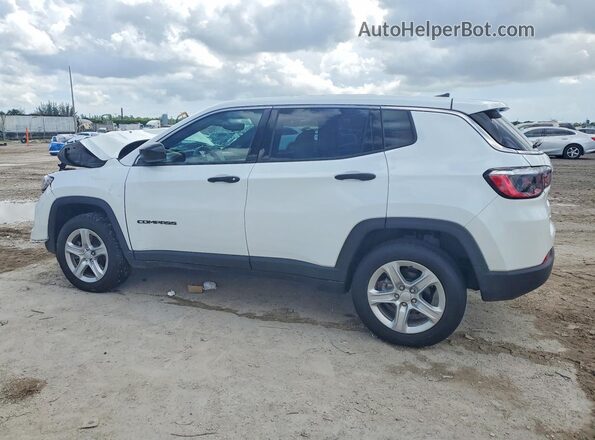 3C4NJDAN8PT507634 2023 JEEP COMPASS White Rear right
