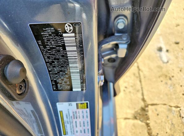 5YFB4MDEXSP313785 2025 TOYOTA COROLLA Gray Вид наклейки з VIN-кодом