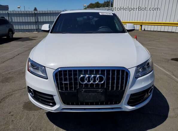 WA1L2AFP1GA130577 2016 AUDI Q5 White Vista trasera