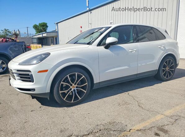WP1AA2AY1KDA10970 2019 PORSCHE CAYENNE White Trasero izquierdo
