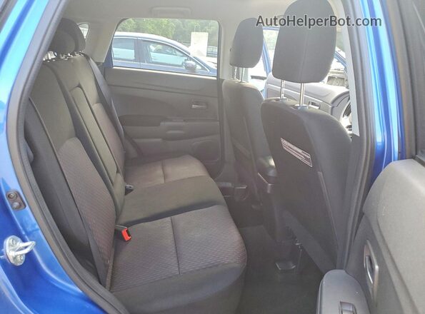 JA4AR3AU2JZ028970 2018 MITSUBISHI OUTLANDER Blue Вид підкапотного простору
