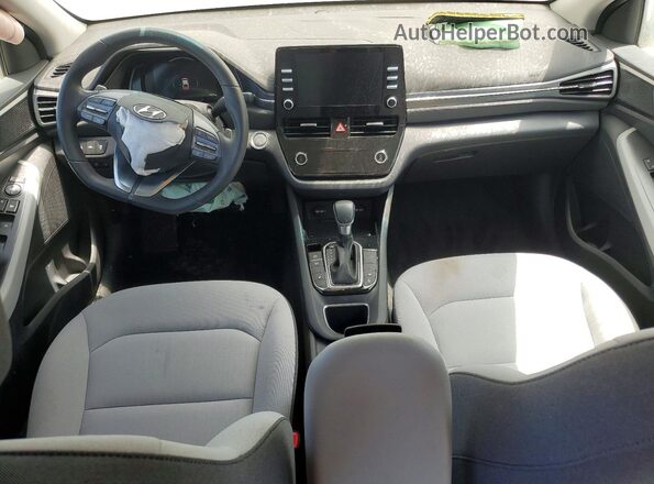 KMHC75LDXNU283281 2022 HYUNDAI IONIQ Blue Widok zestawu wskaźników