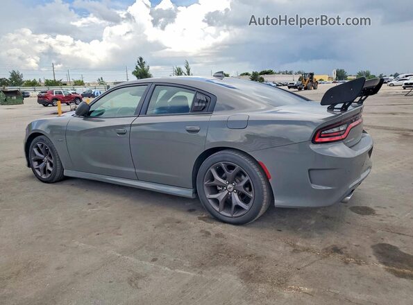 2C3CDXCT0KH619328 2019 DODGE CHARGER Gray უკანა მარჯვენა