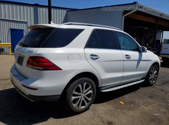 4JGDA5HB9GA757044 2016 MERCEDES-BENZ GLE-CLASS White წინა მარჯვენა