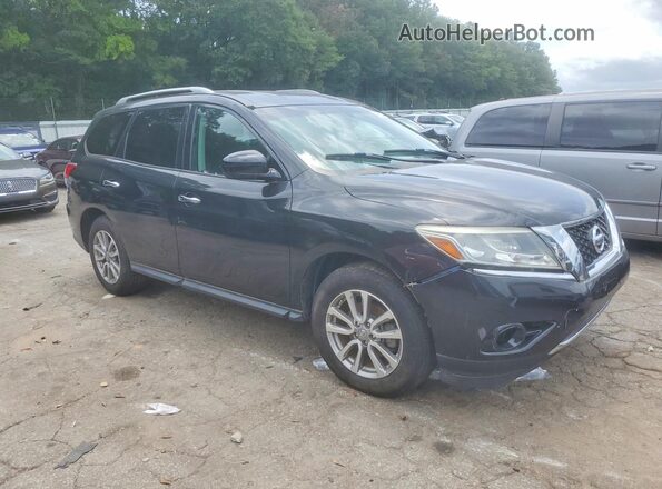 5N1AR2MM8GC640898 2016 NISSAN PATHFINDER Black წინა ხედი