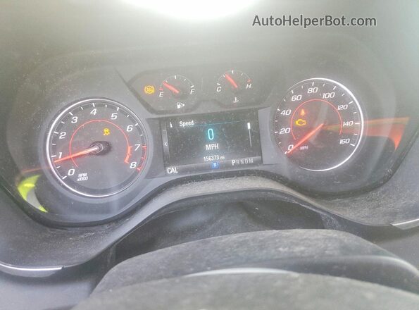 1G1FB3DX1J0129422 2018 CHEVROLET CAMARO Blue Vista de los asientos traseros