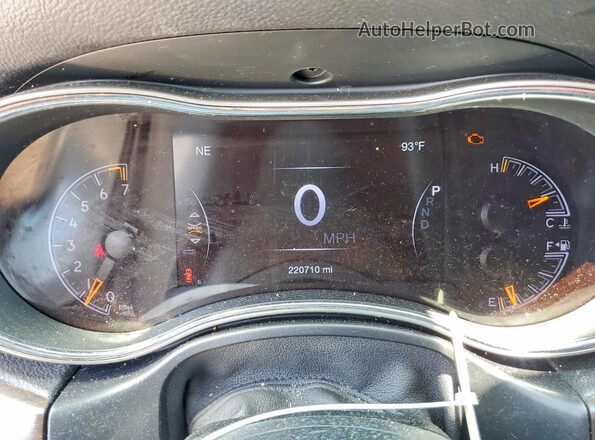 1C4RJFBG9HC772024 2017 JEEP GRAND Black Vista de los asientos traseros