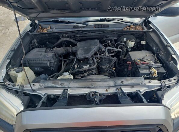 5TFRX5GN4KX149734 2019 TOYOTA TACOMA Silver Շարժիչի բաժամունքի տեսք