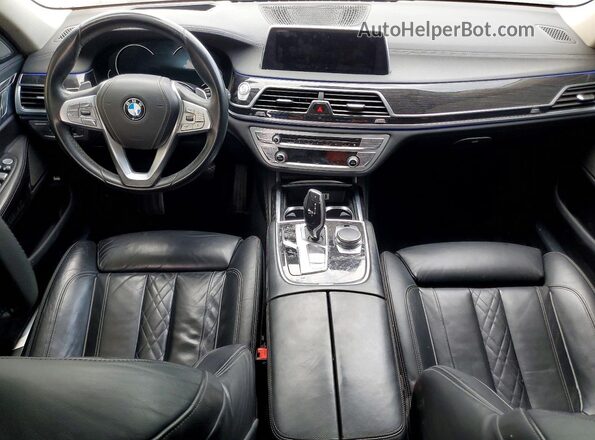 WBA7F2C53GG415098 2016 BMW 7 SERIES White Սարքավորումների վահանակի տեսք