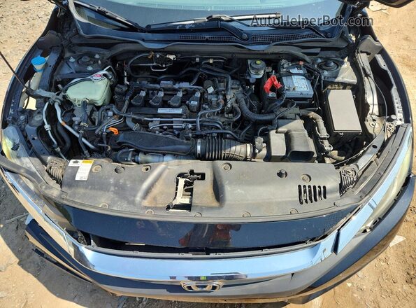 19XFC1F33HE206389 2017 HONDA CIVIC Black Engine compartment view