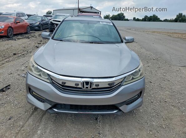 1HGCR2F83GA049520 2016 HONDA ACCORD Silver Widok z tyłu