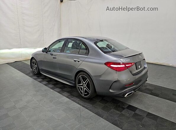 W1KAF4HBXNR019860 2022 MERCEDES-BENZ C Gray Rear right