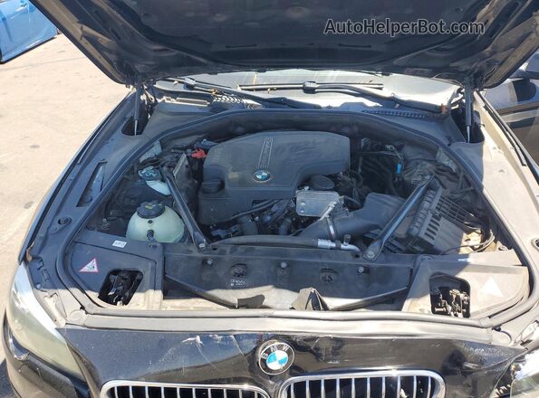 WBA5A5C54GG351130 2016 BMW 5 SERIES Black Widok komory silnika