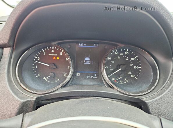 JN1BJ1CP2KW211773 2019 NISSAN ROGUE Серебряный Вид задних сидений