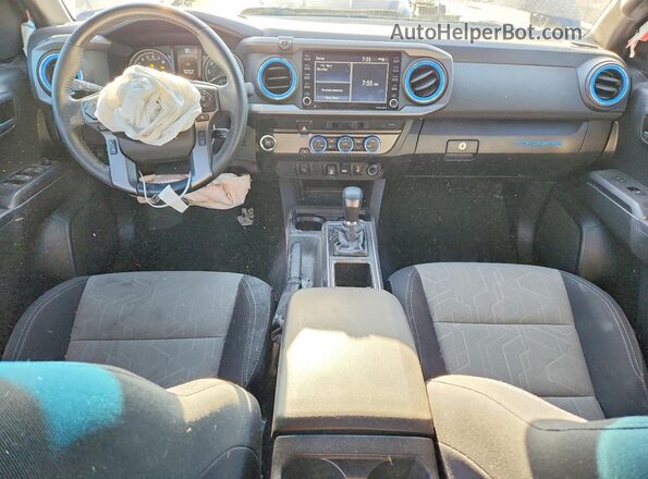 3TMAZ5CN2PM200187 2023 TOYOTA TACOMA Blue Vista del cuadro de instrumentos