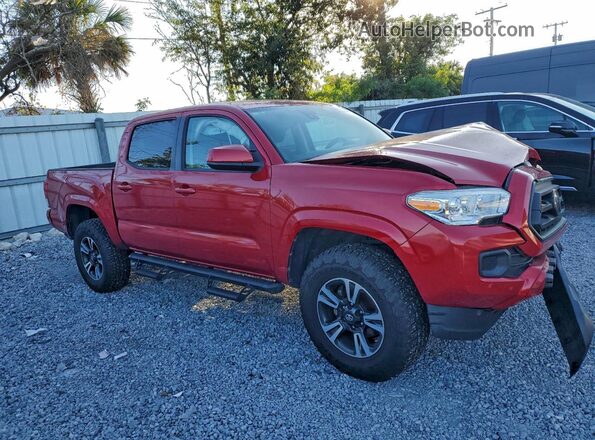 3TYAX5GN7MT022194 2021 TOYOTA TACOMA Red Դիմացի տեսք