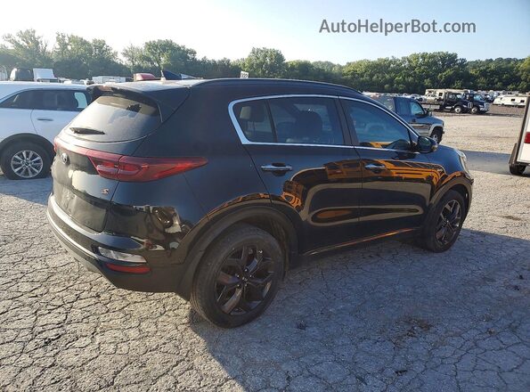 KNDP6CACXL7637545 2020 KIA SPORTAGE Black Առջևի աջ