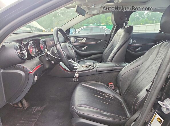 WDDZF4JB2JA375967 2018 MERCEDES-BENZ E Black Вид панелі приладів