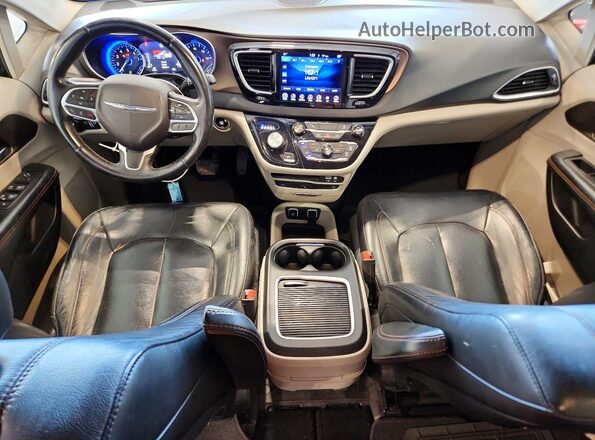 2C4RC1EG5HR588814 2017 CHRYSLER PACIFICA Black Սարքավորումների վահանակի տեսք