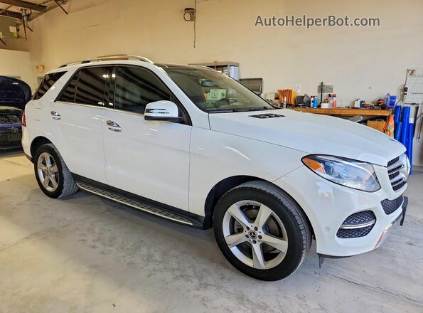 4JGDA5HB2JB162960 2018 MERCEDES-BENZ GLE-CLASS White Vista frontal
