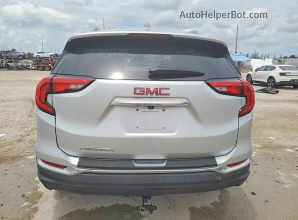 3GKALPEVXKL175908 2019 GMC TERRAIN Silver წინა სალონის ხედი