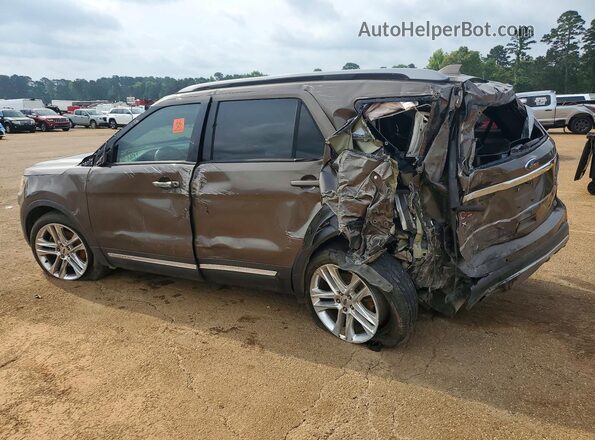 1FM5K7D89GGD35814 2016 FORD EXPLORER Tan Tył prawy