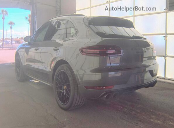 WP1AG2A59JLB62312 2018 PORSCHE MACAN Серый Задняя правая четверть