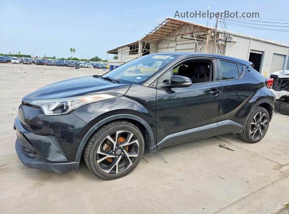 JTNKHMBX9J1007281 2018 TOYOTA C-HR Black Rear left