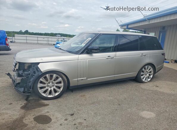 SALGS3EF9GA257520 2016 LAND ROVER RANGE Silver Tył lewy