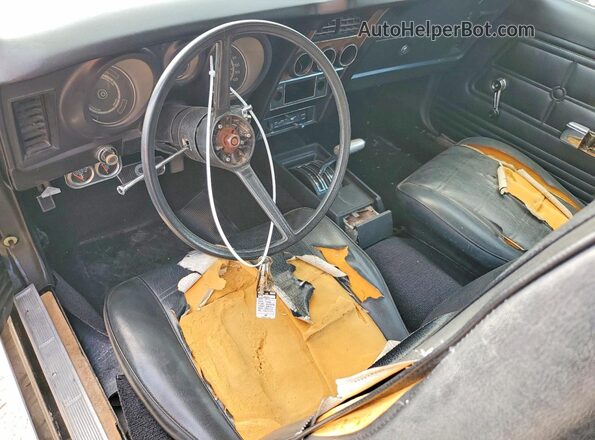1F01H190767 1971 FORD MUSTANG Черный Вид щитка приборов