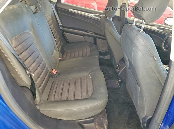 3FA6P0HDXHR272148 2017 FORD FUSION Blue Vista interior trasera