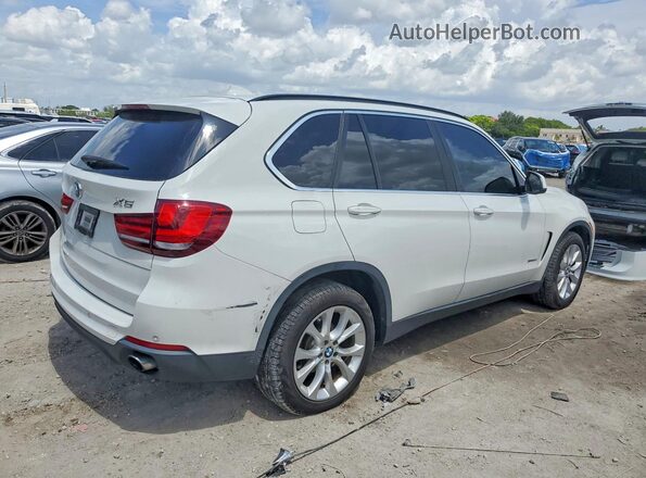5UXKR0C52G0P25291 2016 BMW X5 Белый Передняя правая четверть