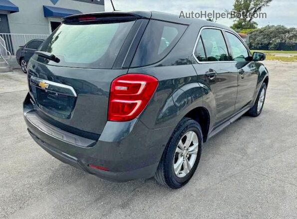 2GNALBEK1H1546430 2017 CHEVROLET EQUINOX Серый Передняя правая четверть