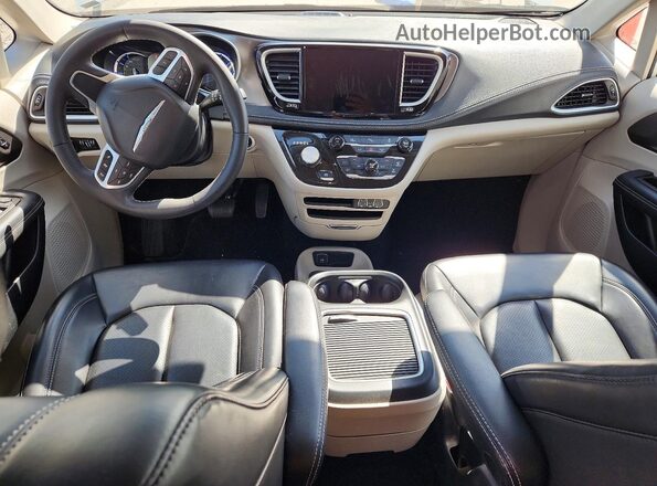 2C4RC1L79PR611724 2023 CHRYSLER PACIFICA White ხელსაწყოთა პანელის ხედი