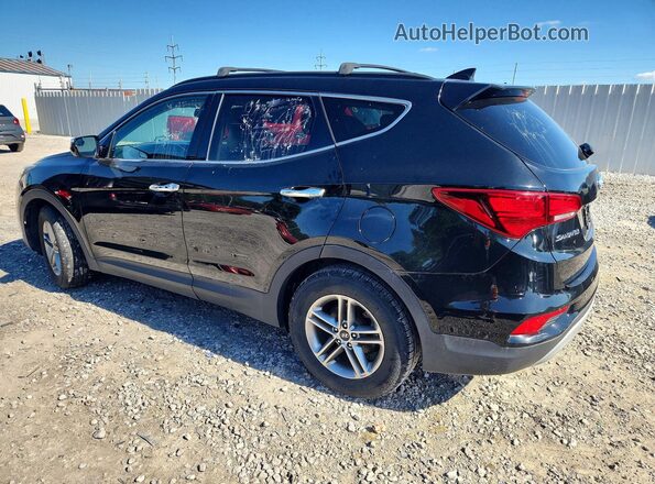 5NMZUDLB4JH104119 2018 HYUNDAI SANTA FE Black Rear right