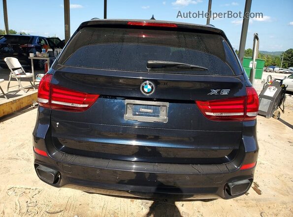 5UXKR6C50H0J84746 2017 BMW X5 Black Widok wnętrza z przodu