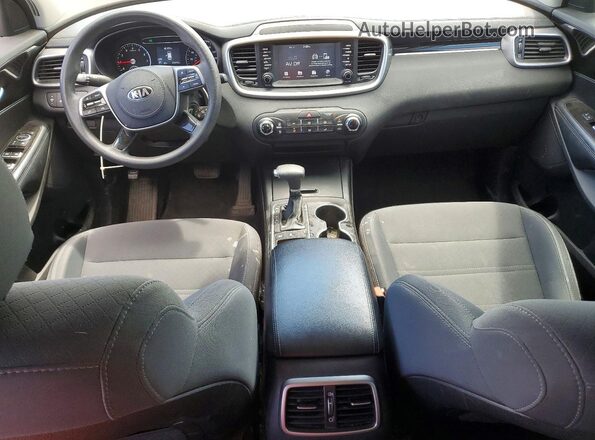 5XYPGDA36KG454258 2019 KIA SORENTO Silver Вид щитка приладів