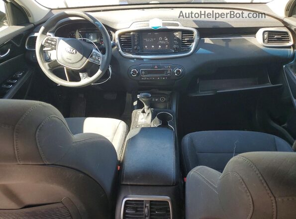 5XYPGDA56KG468663 2019 KIA SORENTO White Սարքավորումների վահանակի տեսք