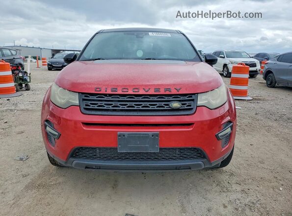 SALCR2BG7GH553869 2016 LAND ROVER DISCOVERY Red Вид ззаду