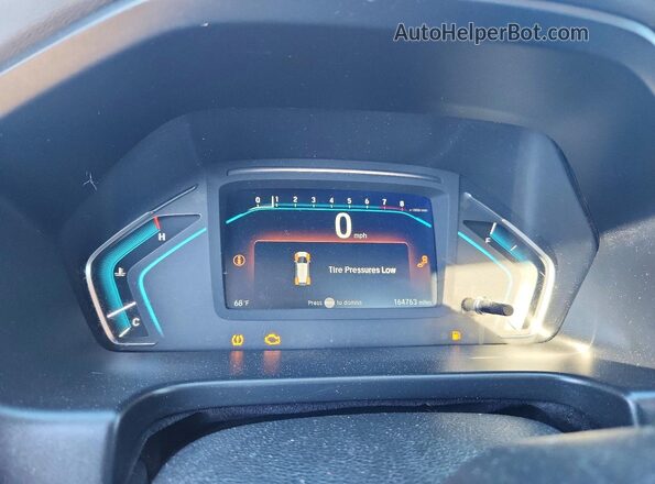 5FNRL6H70JB050399 2018 HONDA ODYSSEY Gray Հետևի նստատեղերի տեսք