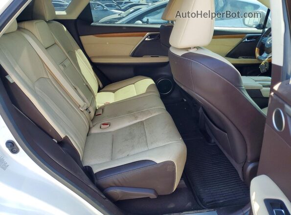 2T2ZZMCA4GC023317 2016 LEXUS RX White ძრავის განყოფილების ხედი