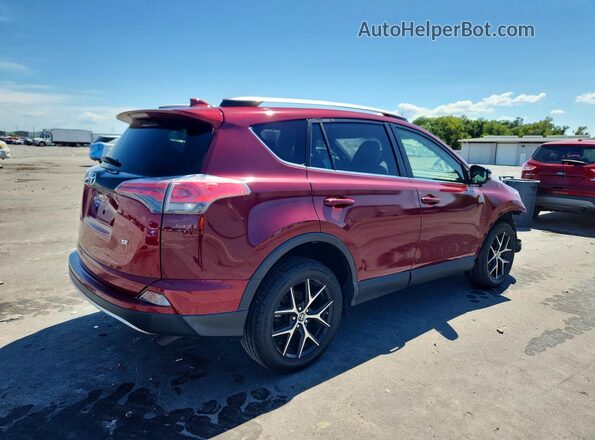JTMNFREV0JD124681 2018 TOYOTA RAV4 Red Front right