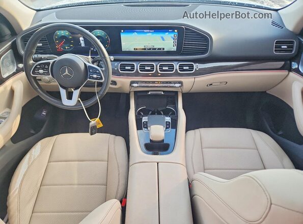4JGFB4JB6LA123100 2020 MERCEDES-BENZ GLE White Instrument cluster view